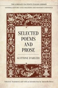 Book Cover for Selected Poems and Prose by Guittone