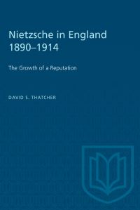 Book Cover for Nietzsche in England 1890-1914 by FS Thatcher