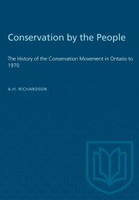 Book Cover for Conservation by the People by AH Richardson, ASL Barnes