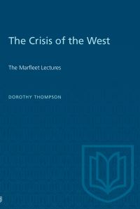 Book Cover for The Crisis of the West by Dorothy Thompson