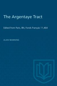 Book Cover for The Argentaye Tract by Alan Manning