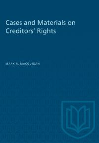 Book Cover for Cases and Materials on Creditors' Rights by Mark MacGuigan