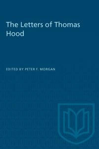Book Cover for The Letters of Thomas Hood by Peter Morgan
