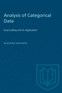 Book Cover for Analysis of Categorical Data by Shizuhiko Nishisato