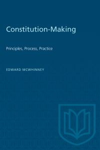 Book Cover for Constitution-Making by Edward McWhinney