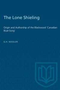 Book Cover for The Lone Shieling by GH Needler