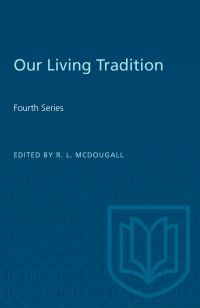 Book Cover for Our Living Tradition by Robert McDougall