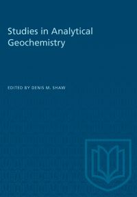 Book Cover for Studies in Analytical Geochemistry by Denis M Shaw