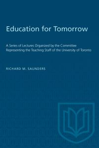 Book Cover for Education for Tomorrow by Richard M Saunders