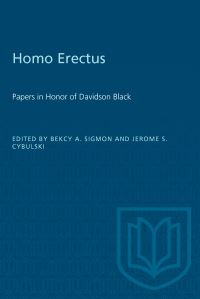 Book Cover for Homo Erectus by Becky A Sigmon, Jerome S Cybulski