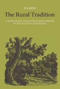 Book Cover for The Rural Tradition by William Keith