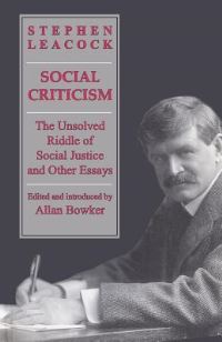 Book Cover for Social Criticism by Stephen Leacock