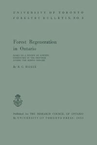 Book Cover for Forest Regeneration in Ontario by RC HOSIE, Research Council of Ontario