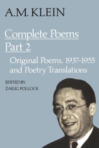 Book Cover for A.M. Klein: Complete Poems by AM Klein