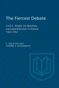 Book Cover for The Fiercest Debate by C Kyer, Jerome Bickenbach