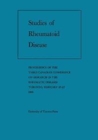 Book Cover for Studies of Rheumatoid Disease by Canadian Rheumatism Association