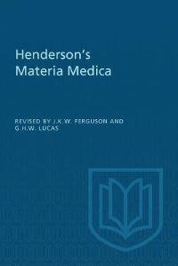 Book Cover for Henderson's Materia Medica by James Ferguson, George Lucas