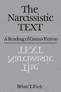 Book Cover for The Narcissistic Text by Brian Fitch