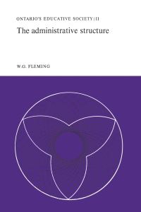 Book Cover for The Administrative Structure by WG Fleming
