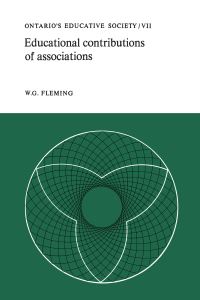 Book Cover for Educational Contributions of Associations by WG Fleming