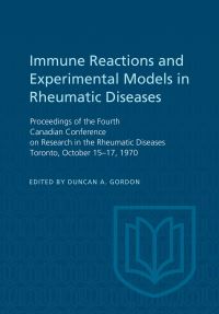 Book Cover for Immune Reactions and Experimental Models in Rheumatic Diseases by Duncan A Gordon