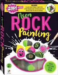 Book Cover for Zap! Extra Neon Rock Painting by 