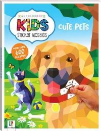 Book Cover for Kaleidoscope Kids Sticker Mosaics by Hinkler Pty Ltd