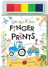 Book Cover for Finger Prints On the Farm by Hinkler Pty Ltd