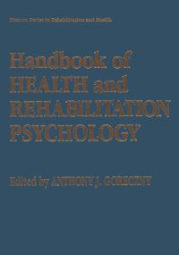 Book Cover for Handbook of Health and Rehabilitation Psychology by Anthony J Goreczny