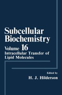 Book Cover for Subcellular Biochemistry by Herwig J Hilderson