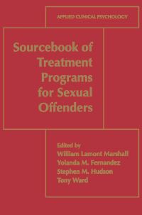 Book Cover for Sourcebook of Treatment Programs for Sexual Offenders by William Lamont Marshall, Yolanda M Fernandez, Stephen M Hudson, Tony Ward