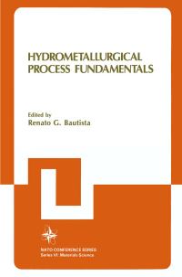 Book Cover for Hydrometallurgical Process Fundamentals. VI Materials Science by Renato G Bautista