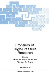 Book Cover for Frontiers of High-Pressure Research by Hans D Hochheimer, Richard E Etters
