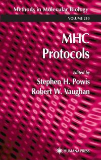 Book Cover for MHC Protocols by Stephen H Powis, Robert W Vaughan