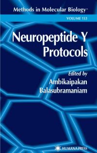 Book Cover for Neuropeptide Y Protocols by Ambikaipakan Balasubramaniam