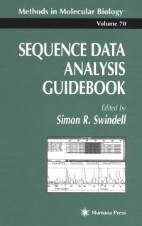 Book Cover for Sequence Data Analysis Guidebook by Simon R Swindell