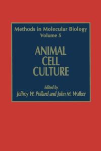 Book Cover for Animal Cell Culture by Jeffrey W Pollard, John M Walker