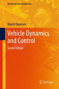 Book Cover for Vehicle Dynamics and Control by Rajesh Rajamani