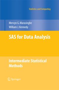 Book Cover for SAS for Data Analysis by Mervyn G Marasinghe, William J Kennedy