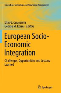 Book Cover for European Socio-Economic Integration by Elias G Carayannis, George M Korres