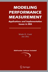 Book Cover for Modeling Performance Measurement by Wade D Cook, Joe Zhu