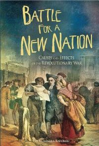 Book Cover for Battle for a New Nation by Kassandra Radomski
