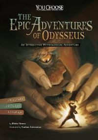 Book Cover for The Epic Adventures of Odysseus by Nadine Takvorian, Blake Hoena