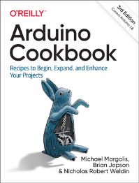 Book Cover for Arduino Cookbook by Michael Margolis, Michael Margolis