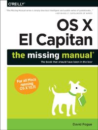 Book Cover for OS X El Capitan by David Pogue