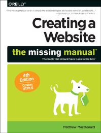 Book Cover for Creating a Website by Matthew MacDonald