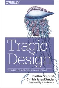 Book Cover for Tragic Design by Jonathan Shariat, Cynthia Savard Saucier