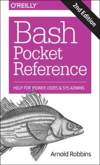 Book Cover for Bash Pocket Reference by Arnold Robbins
