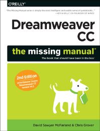 Book Cover for Dreamweaver CC by David Sawyer McFarland, Chris Grover