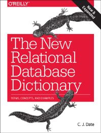 Book Cover for The New Relational Database Dictionary by C J Date